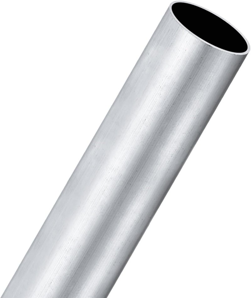 M METERXITY 1-Pack 300mm 6063 Aluminum Round Tube, 37mm ID 40mm OD Seamless Aluminum Tubing for Construction/Machining/DIY Crafting, Metal Straight Pipe [1.46"x1.57"x12"] - Image 1